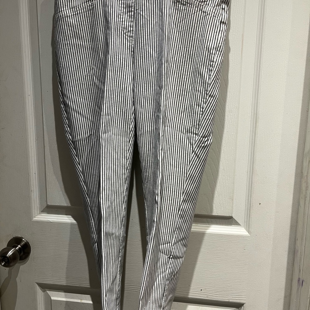 Bundle 2/$20 Striped Black and White Pants